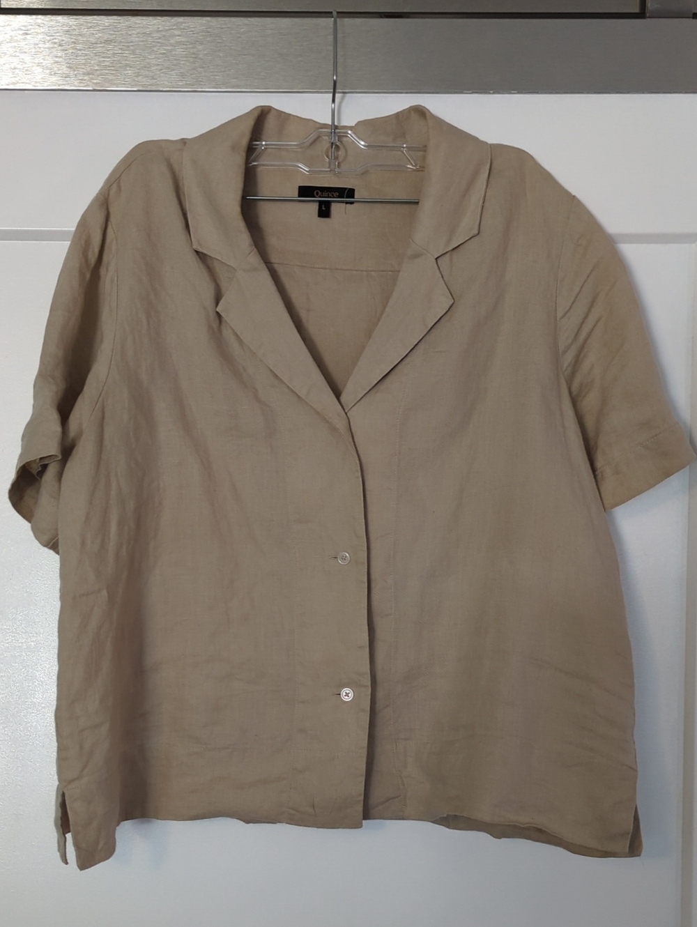 Quince 100% European Linen Short Sleeve Shirt